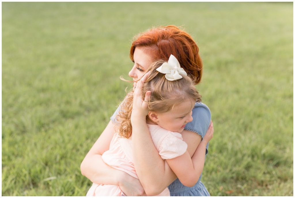 Family Photos OKC Mom holding daughter