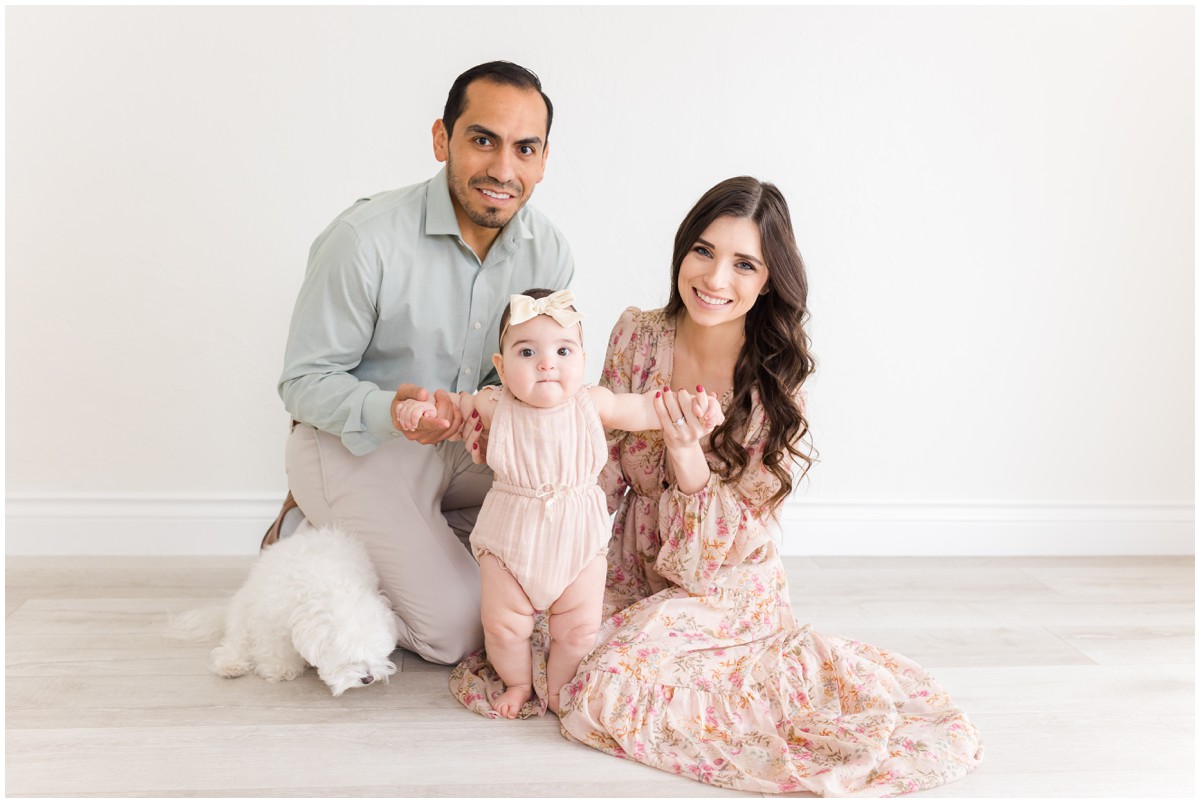 Family with Baby in OKC Photography Studio